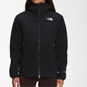 The North Face Women’s Sz Medium Black Denali Fleece Full Zip Hooded Jacket